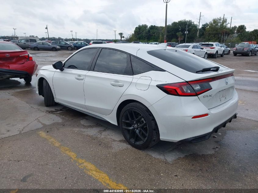 2025 Honda Civic Sedan Sport