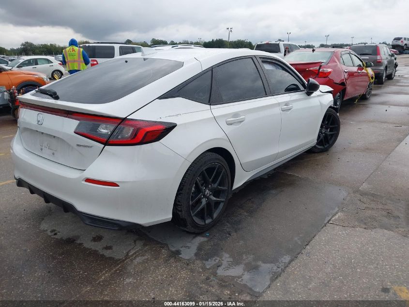 2025 Honda Civic Sedan Sport