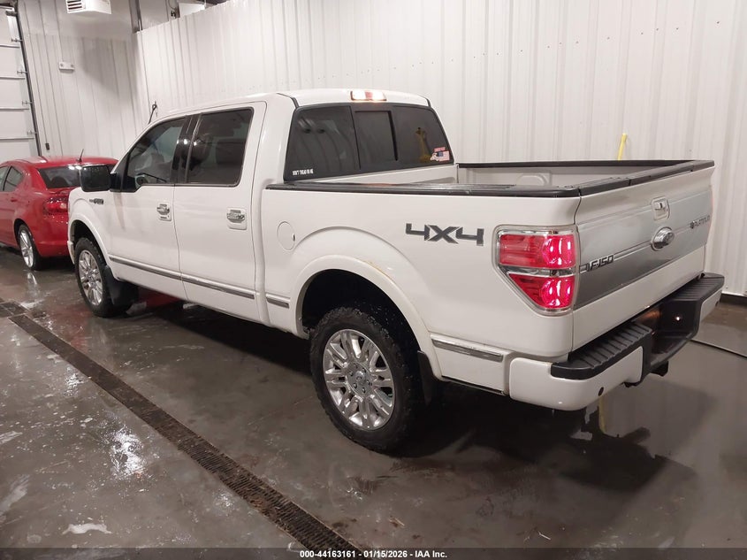 2012 Ford F-150 5.0 Platinum white Lot 111044163161 Vin 1FTFW1EF3CFC20374