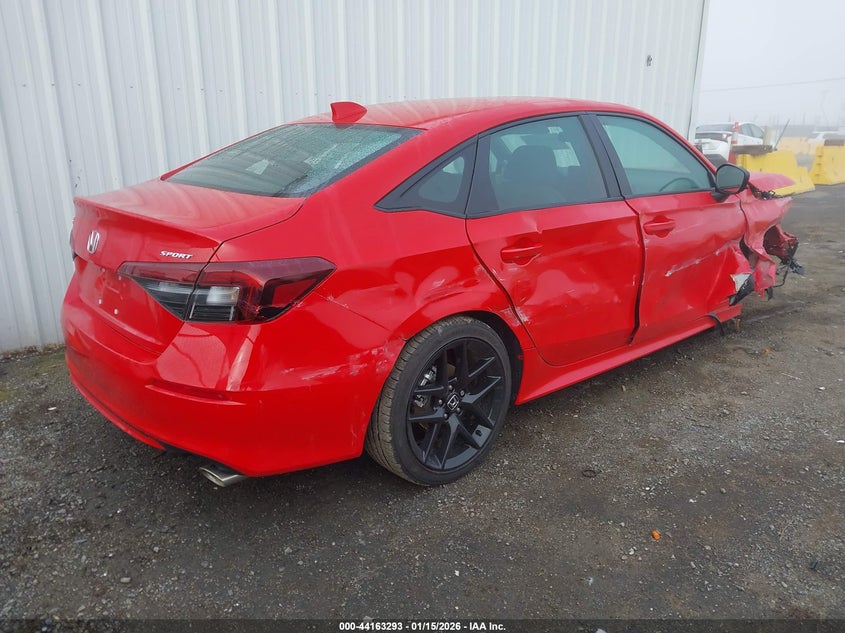 2025 HONDA CIVIC 2.0L I-4 DI, DOHC, V(VIN: 2HGFE2F59SH575496