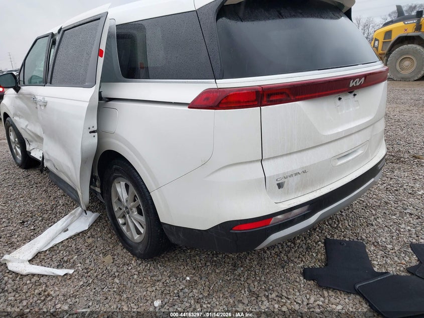 Vin: kndnb4h30r6432698, lot: 44659243, kia carnival mpv lx seat package 20243