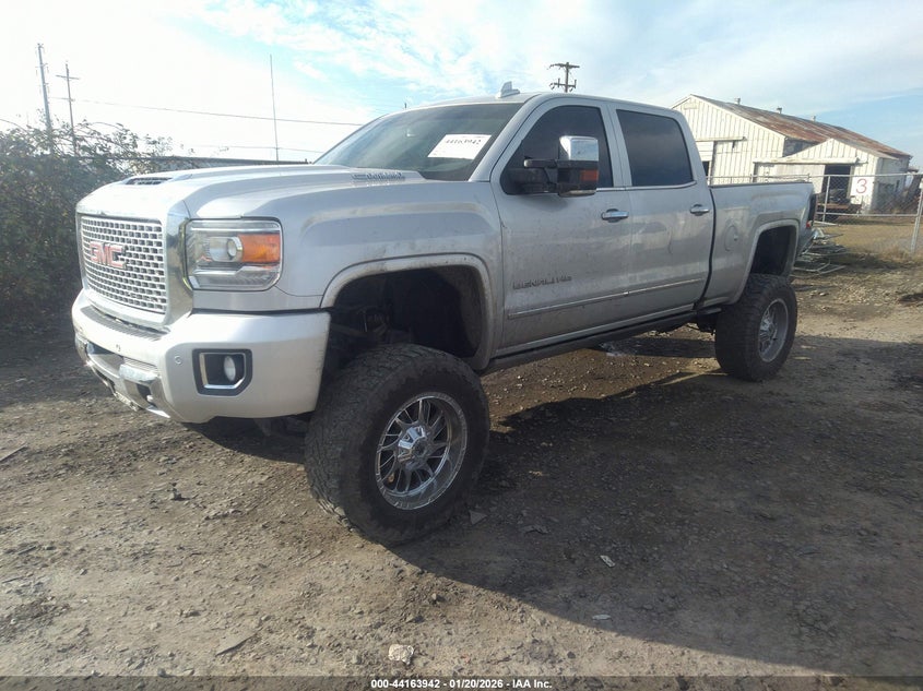 Vin: 1gt12uey3hf246814, lot: 44659888, gmc sierra 2500hd denali 20172