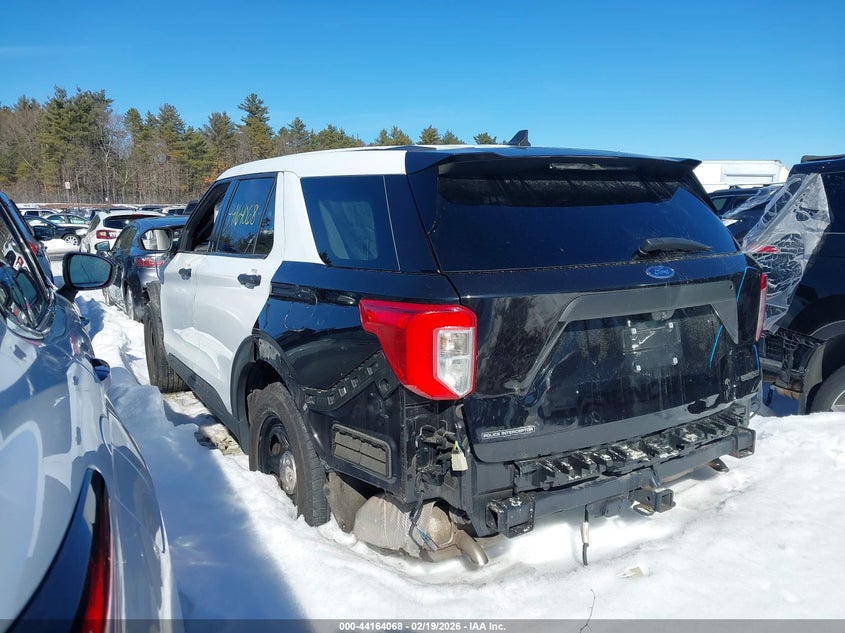 Vin: 1fm5k8ab4nga03833, lot: 44660014, ford police interceptor utility 20223