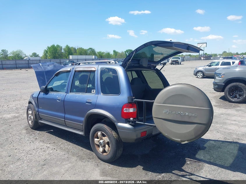 2002 Kia Sportage VIN: KNDJA723525171785 Lot: 44164111