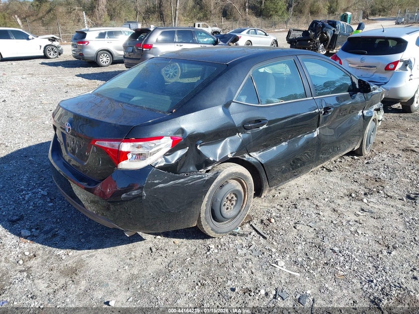 Vin: 2t1burhe3gc492802, lot: 44660185, toyota corolla l 20164
