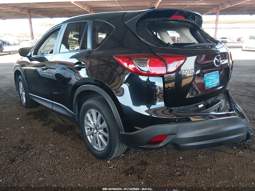 Vin: jm3ke4cy8g0828401, lot: 44660270, mazda cx-5 touring 20163