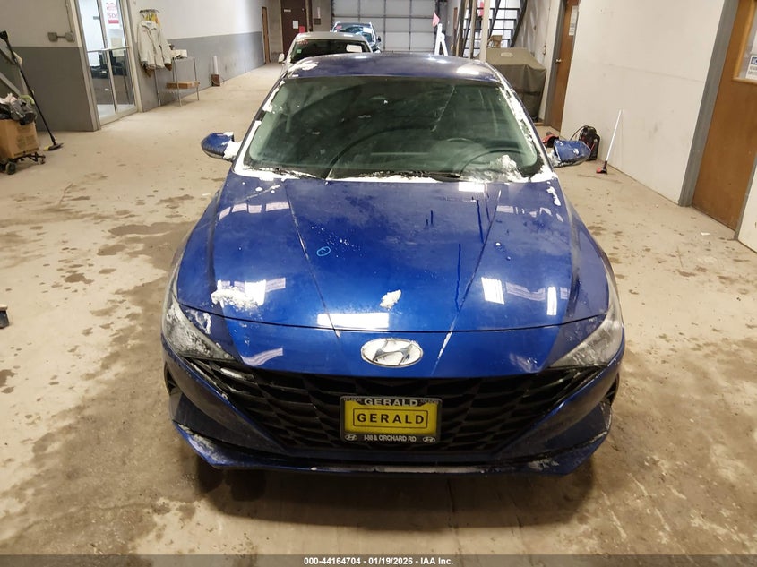 2022 Hyundai Elantra Hybrid Blue VIN: KMHLM4AJ8NU025949 Lot: 44164704