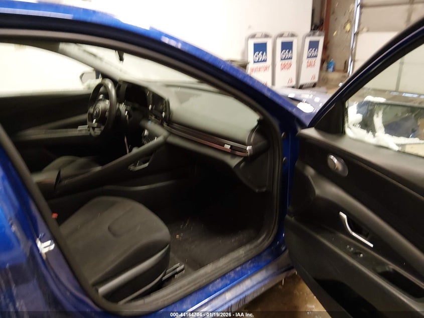 2022 Hyundai Elantra Hybrid Blue