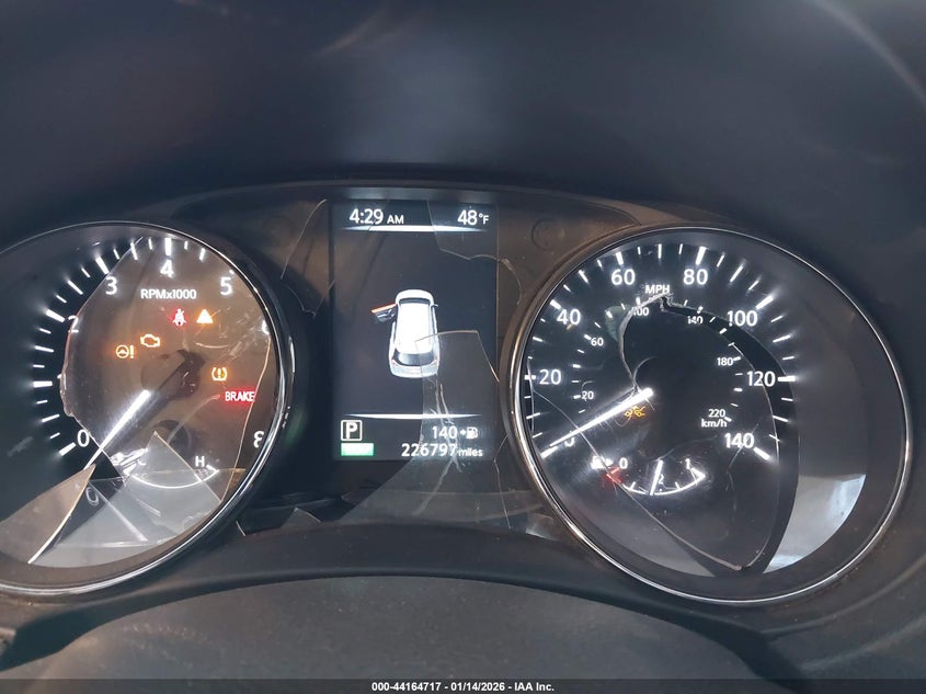 2017 Nissan Rogue Sv VIN: 5N1AT2MV4HC857828 Lot: 44164717