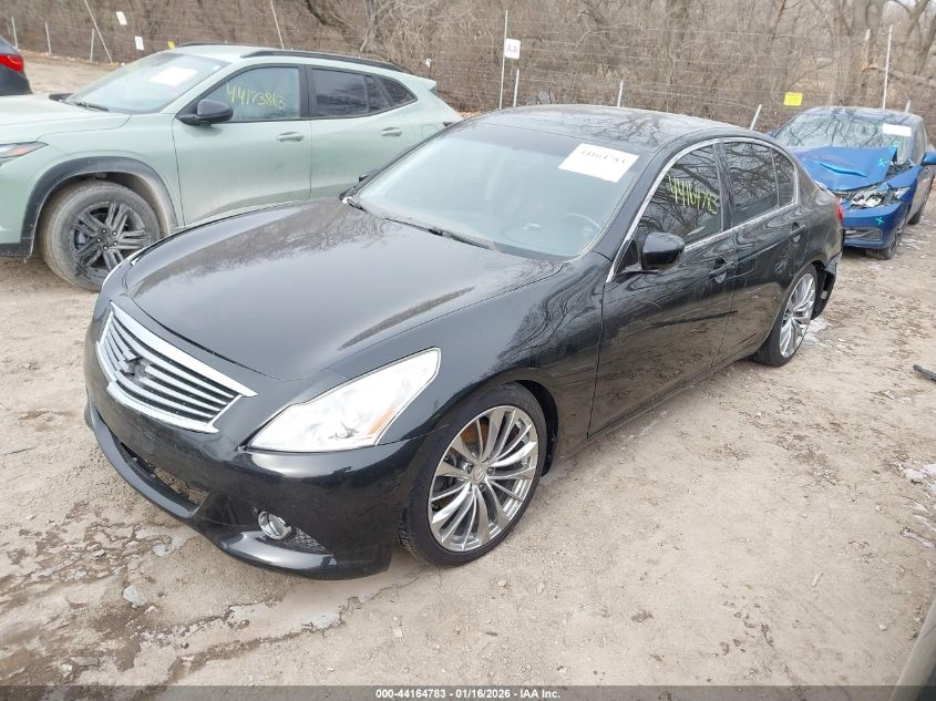 2012 Infiniti G37X