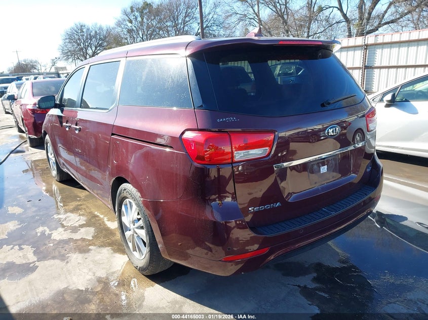 2017 Kia Sedona Lx