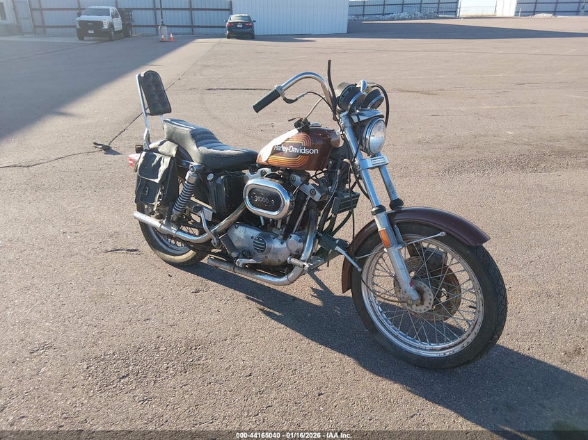 HARLEY-DAVIDSON SPORTSTER 1976. Lot# 44165040. VIN 4A51660H6. Photo 1