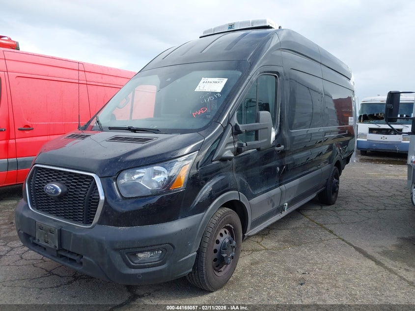 Vin: 1ftbw3xg7nka67296, lot: 44661003, ford transit cargo van 20222