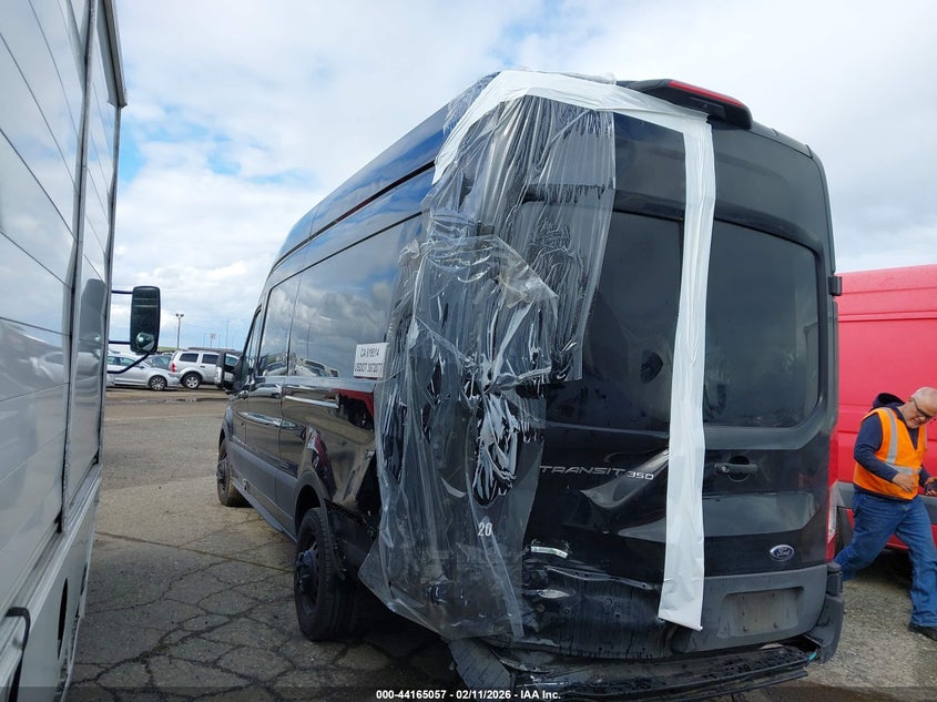 Vin: 1ftbw3xg7nka67296, lot: 44661003, ford transit cargo van 20223
