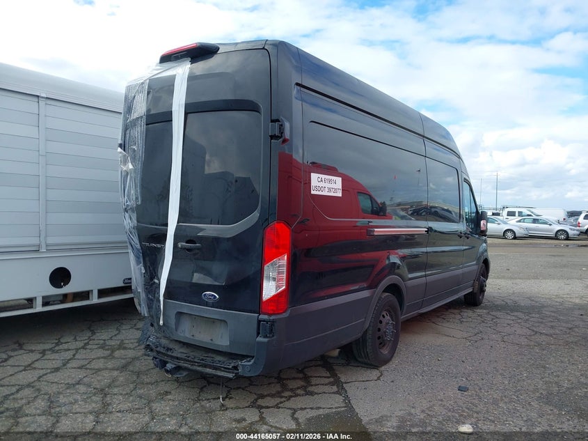 Vin: 1ftbw3xg7nka67296, lot: 44661003, ford transit cargo van 20224