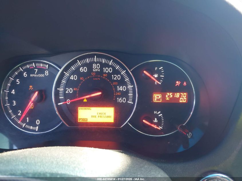 2011 Nissan Maxima 3.5 Sv VIN: 1N4AA5AP3BC843501 Lot: 44165414