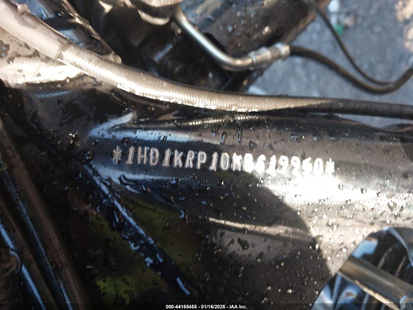 2019 Harley-Davidson Flhxs VIN: 1HD1KRP10KB619950 Lot: 44165458