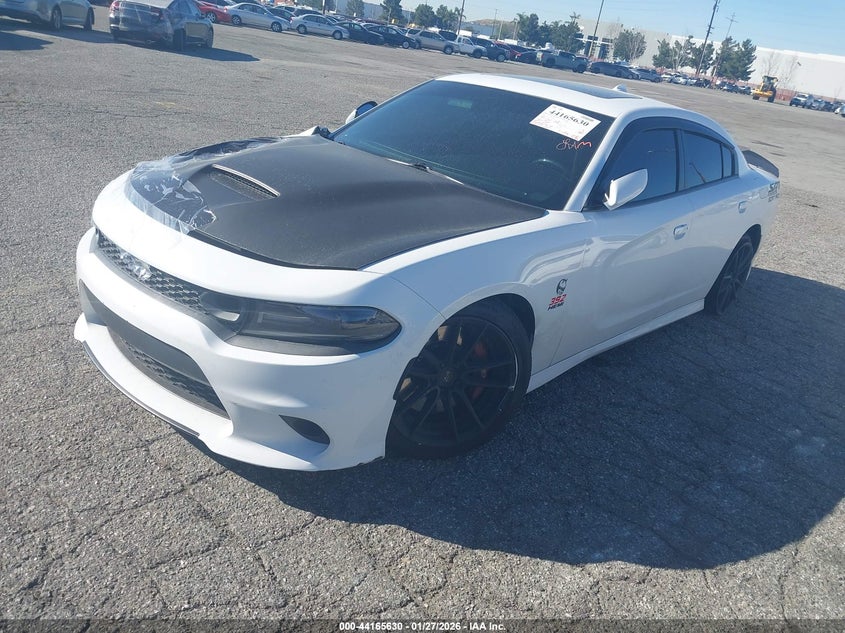 Vin: 2c3cdxgj1kh728387, lot: 44661576, dodge charger scat pack rwd 20192
