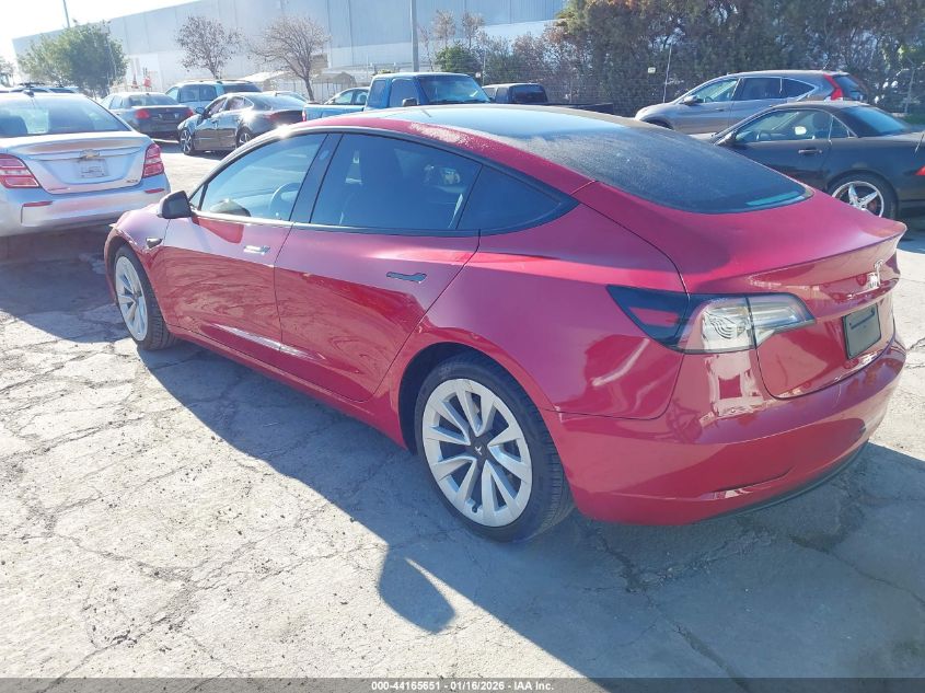 2022 Tesla Model 3 Long Range Dual Motor All-Wheel Drive