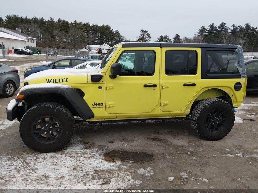 2024 Jeep Wrangler 4Xe Willys 4Xe VIN: 1C4RJXN61RW141468 Lot: 44166612
