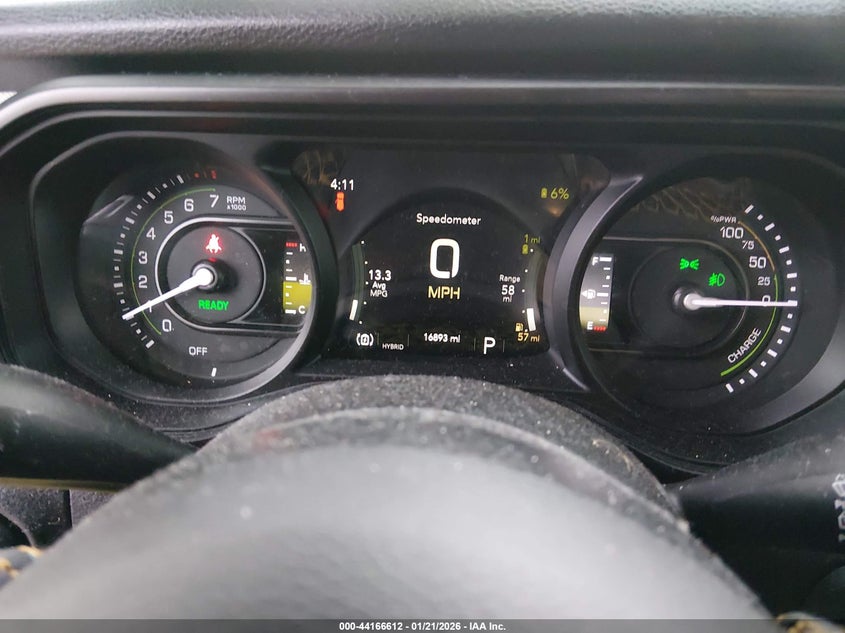 2024 Jeep Wrangler 4Xe Willys 4Xe VIN: 1C4RJXN61RW141468 Lot: 44166612