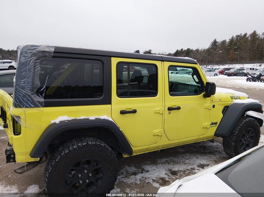 2024 Jeep Wrangler 4Xe Willys 4Xe VIN: 1C4RJXN61RW141468 Lot: 44166612