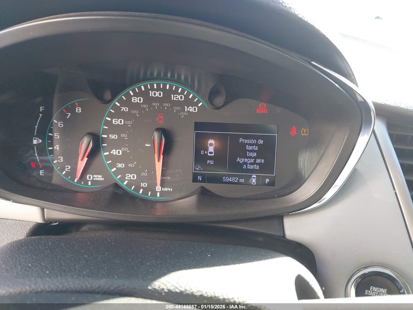 VIN 3GNCJLSB6LL208943 2020 CHEVROLET TRAX FWD LT