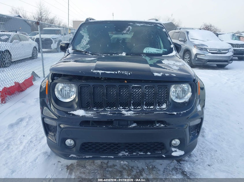 VIN ZACNJDE14NPN58010 2022 JEEP RENEGADE ALTITUDE 4X4