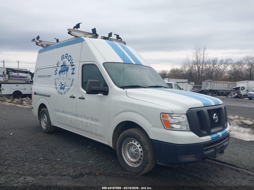 2017 Nissan Nv Cargo Nv2500 Hd S V6