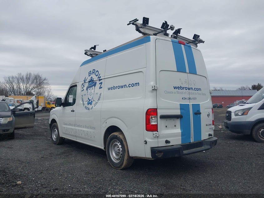 2017 Nissan Nv Cargo Nv2500 Hd S V6