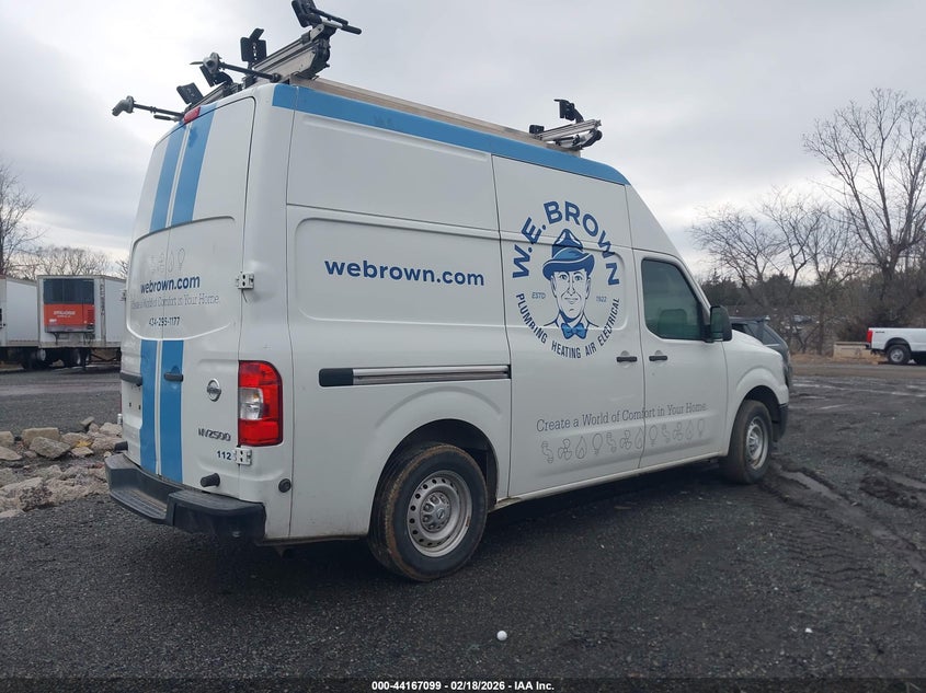 2017 Nissan Nv Cargo Nv2500 Hd S V6