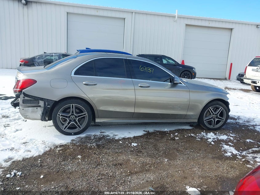 VIN WDDWF8EB7LR556412 2020 MERCEDES-BENZ C 300 4MATIC