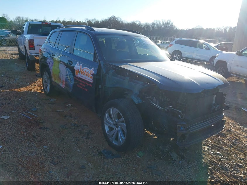 2022 Volkswagen Atlas 3.6L V6 Se W/Technology
