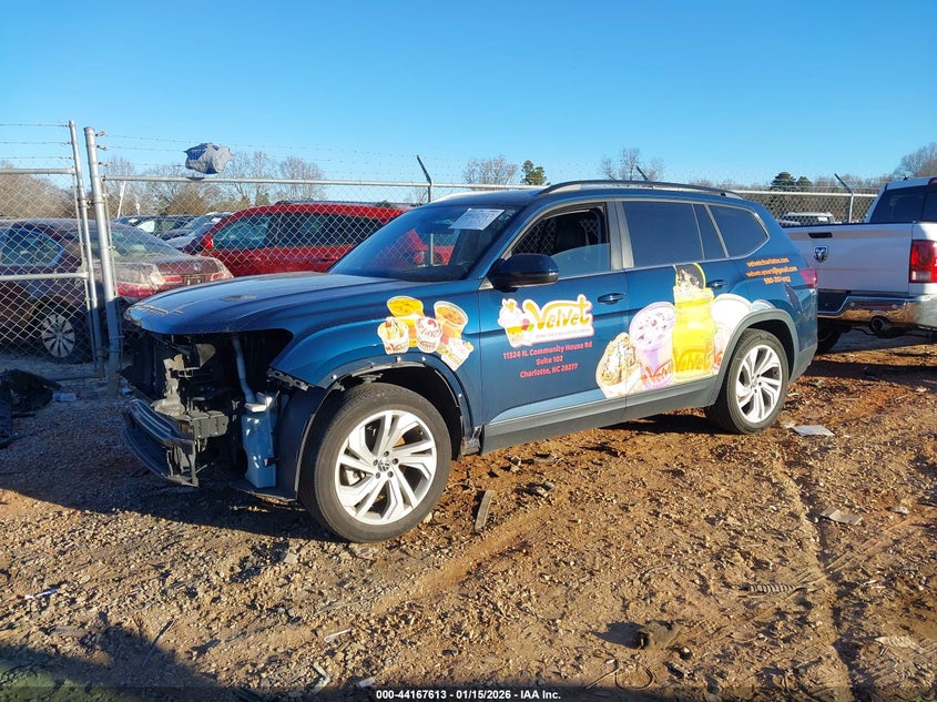 2022 Volkswagen Atlas 3.6L V6 Se W/Technology