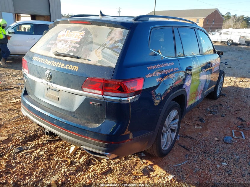 2022 Volkswagen Atlas 3.6L V6 Se W/Technology