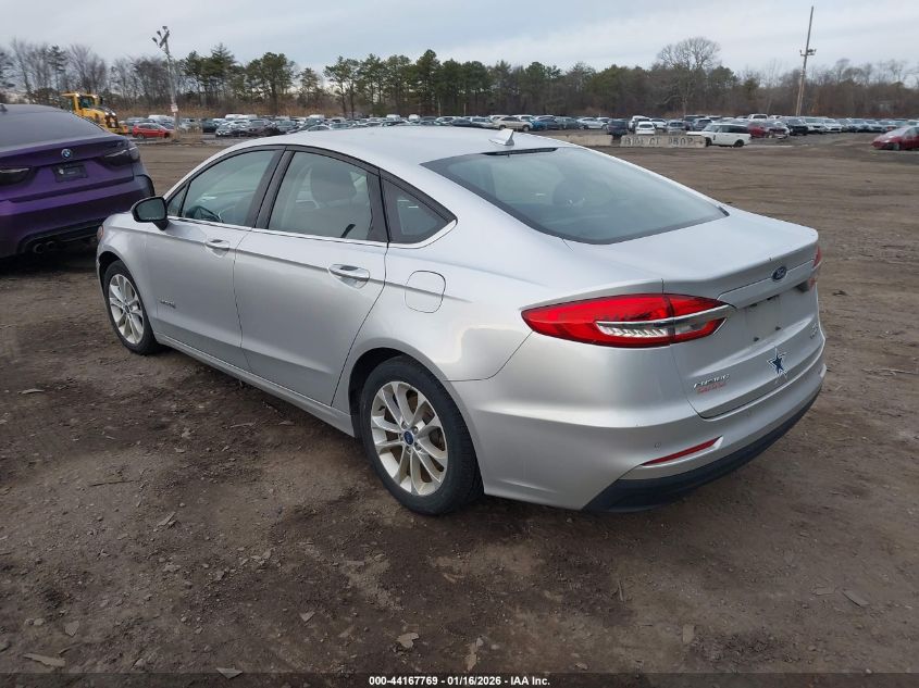 2019 Ford Fusion Hybrid Se