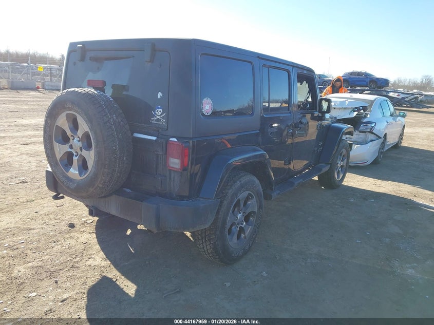 2018 Jeep Wrangler Jk Unlimited Sahara