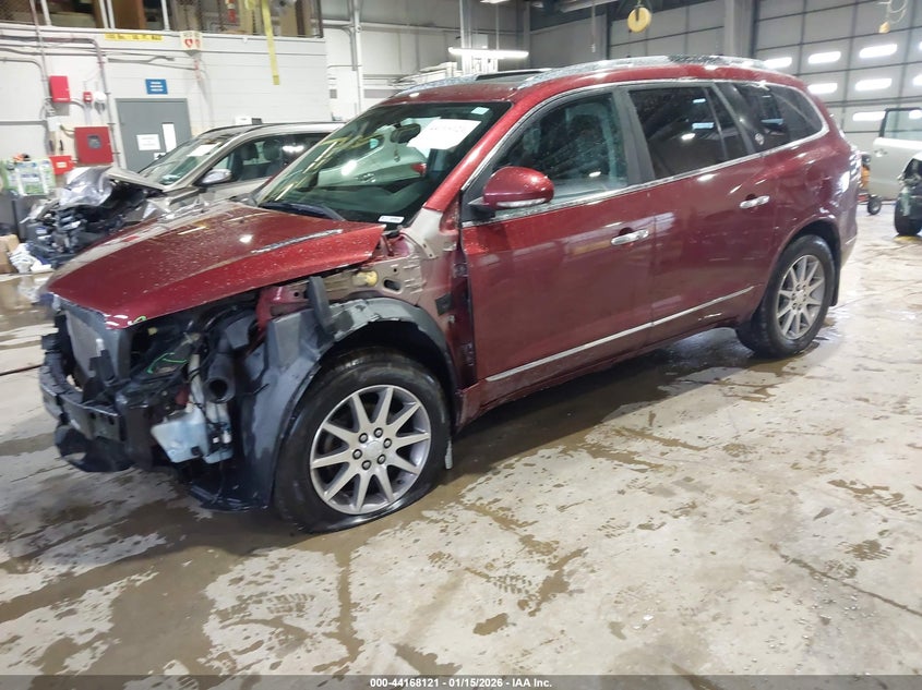 5GAKVBKD0HJ201510 2017 BUICK ENCLAVE LEATHER photo 1