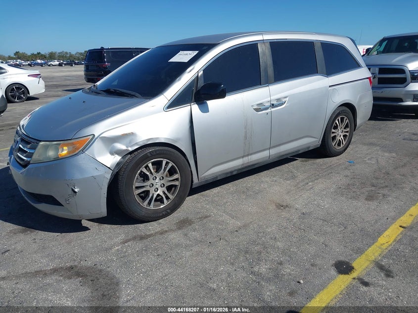 Vin: 5fnrl5h4xcb108215, lot: 44664166, honda odyssey ex 20122