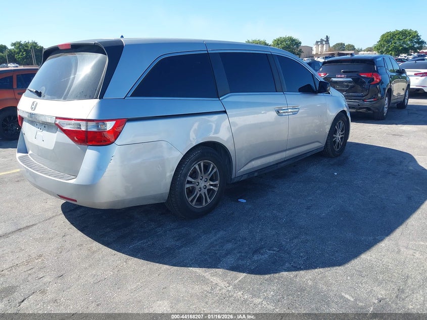 Vin: 5fnrl5h4xcb108215, lot: 44664166, honda odyssey ex 20124
