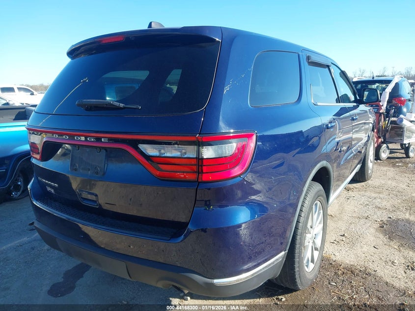 2017 Dodge Durango Sxt Rwd