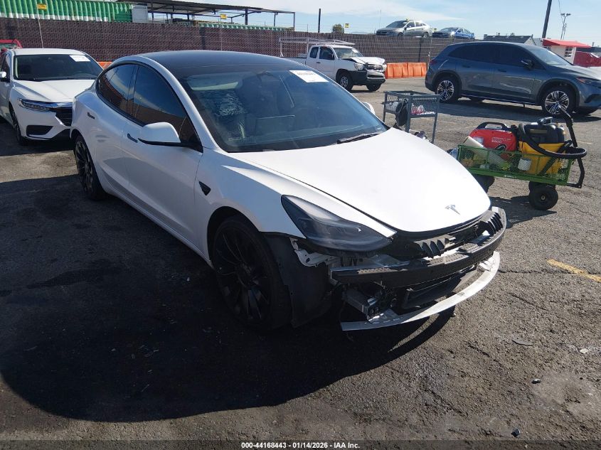 2022 Tesla Model 3 Performance Dual Motor All-Wheel Drive