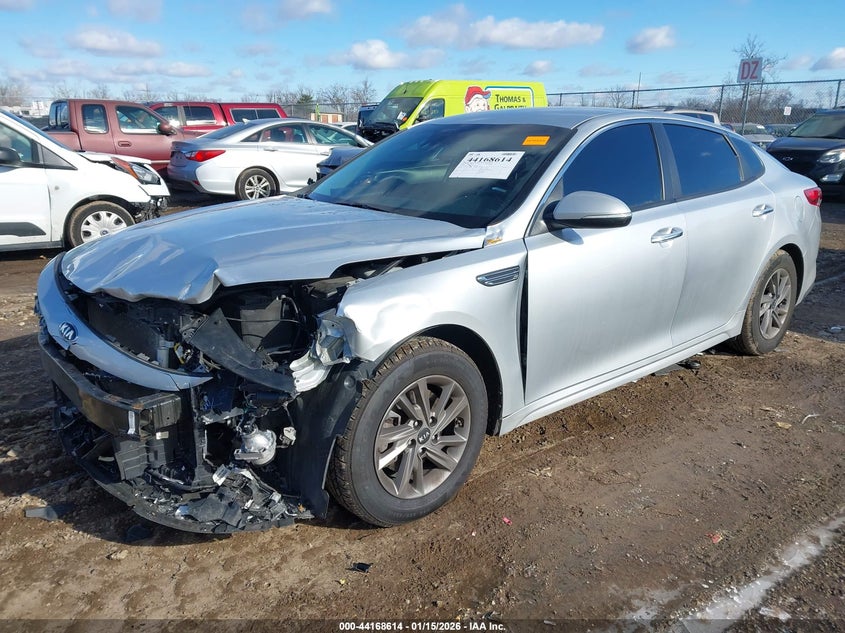 Vin: 5xxgt4l32lg387771, lot: 44664573, kia optima lx 20202