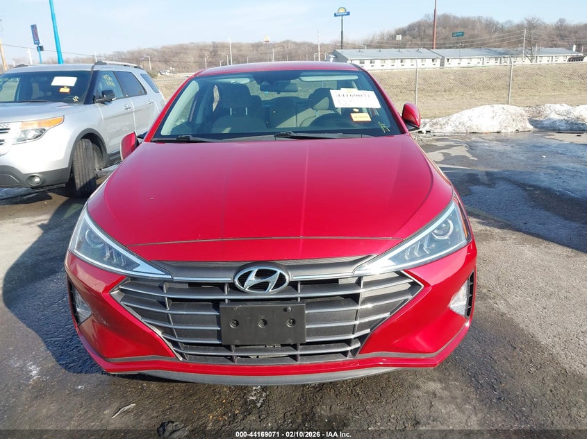 2019 Hyundai Elantra Sel VIN: 5NPD84LF1KH477477 Lot: 44169071
