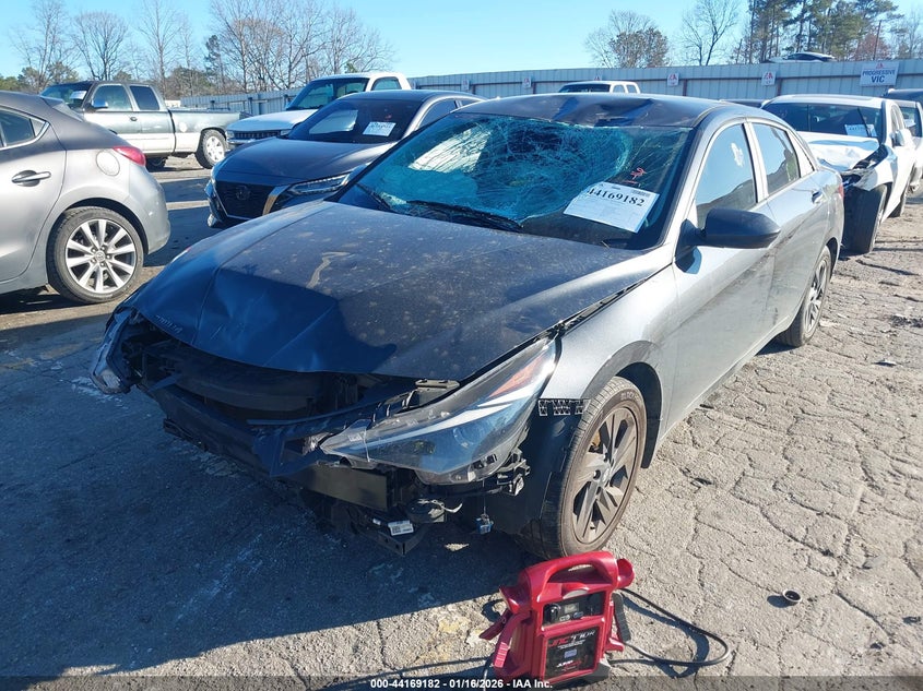 2022 Hyundai Elantra Sel VIN: 5NPLM4AG7NH055138 Lot: 44169182