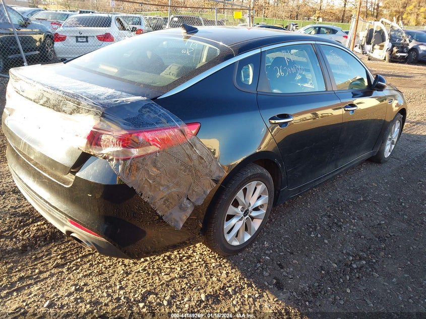 Vin: 5xxgt4l33hg131355, lot: 44665228, kia optima lx 20174