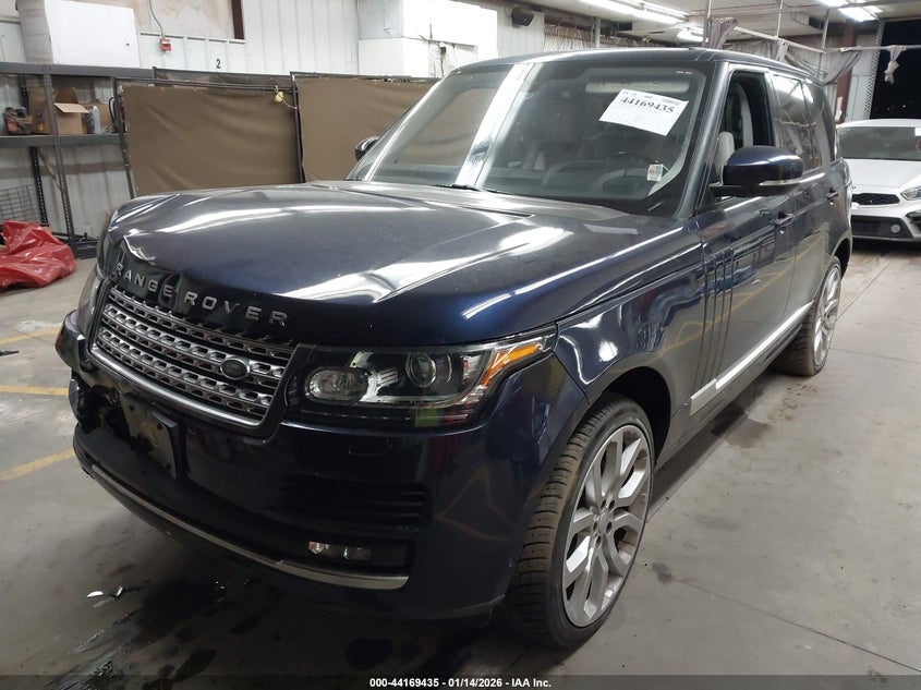 2016 Land Rover Range Rover 3.0L V6 Turbocharged Diesel Hse Td6