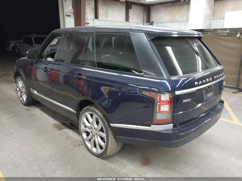 2016 Land Rover Range Rover 3.0L V6 Turbocharged Diesel Hse Td6