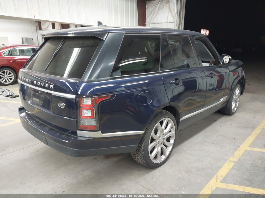 2016 Land Rover Range Rover 3.0L V6 Turbocharged Diesel Hse Td6