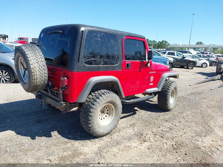 2002 Jeep Wrangler X